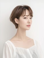 レリーキルト 岡本(RelyQuilt)&nbsp;髪質改善ショート×トップふんわりで立体感[岡本/摂津本山]