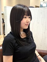 カモン(CAMON)&nbsp;レイヤーカット×パープルカラー