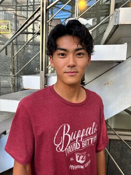 メンズレコ 渋谷(MEN'S LECO) メンズハンサムショートニュアンスパーマ