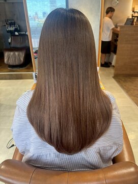 アンククロス 表参道(ANKH CROSS) 【ビフォーあり】シールエクステ/ストレートロング