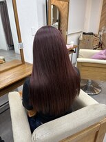 リングバイモアムー(Ring by Moremuu)&nbsp;ブリーチカラーカシスレッドボルドーカラー