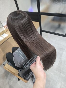 アンドビー(&b.) 極美髪質改善カラー×カシミヤトリートメント