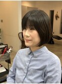 丸みボブ/大人ショート/新潟ショート/新潟カット