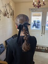 ガーデンニューヨーク　GARDEN NEW YORK&nbsp;大人気の編みおろしヘア♪