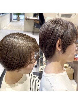白髪ぼかし/脱白髪染め/ハイライト/上品カラー