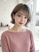 ミー 岡崎(mii)&nbsp;【mii岡崎】やわらかニュアンスボブ