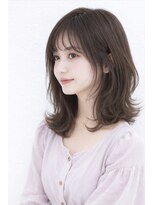 ヘアーディープ(hair deep)&nbsp;耳かけレイヤー×シアーベージュ