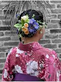 卒業式ヘアセット