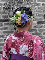 パンプキン&nbsp;卒業式ヘアセット