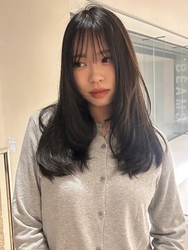 オルガ ヘアアンドメイク(Oluga hair&make) brown color + natural layer