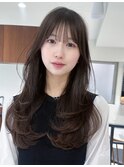 表参道ボブレイヤーカット顔周りカット20代30代