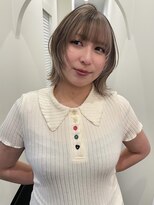 ウシワカマル ミライ(USHIWAKAMARU MIRAI)&nbsp;ミルクティーベージュ/レイヤーボブ