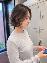 エインアンリー 明治神宮前(AIN.ANLY.)&nbsp;ボブパーマ、ニュアンスパーマ、パーマゆるめ、ボブパーマゆるめ