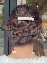 ヘア クチュール ミヨ(HAIR COUTURE MIYO)&nbsp;三つ編み編み込みアップ