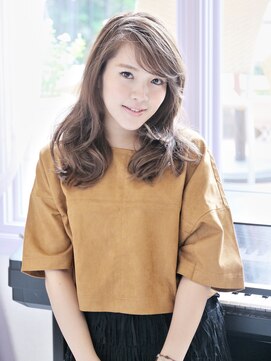 カルフール ロコ 草加西口店(Carrefour LOCO) ☆LOCO☆甘く仕上がる♪ふんわりフェミニンセミロング