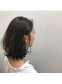伸ばしかけデジタルパーマ