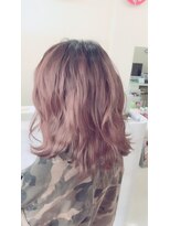 ヘアウェイ(HAIR WAY) 外国人風ゆるふわピンクベージュ