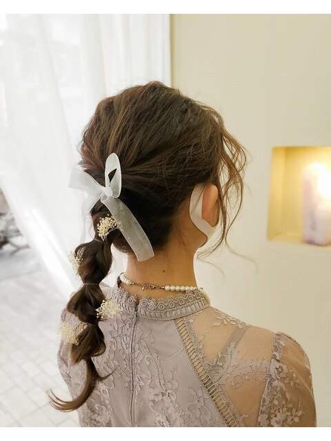 ヘアアレンジ 結婚式・入学式/入園式/卒園式・卒業式/ヘアセット