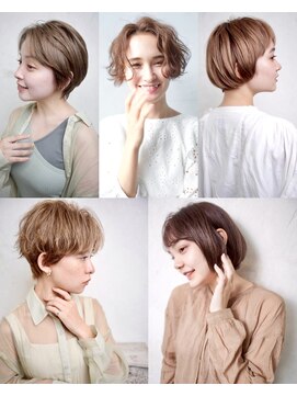 アール 北千住店(ar) 似合わせ小顔ひし形シルエットショート/美容室アールar北千住店