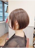 ミニボブ×インナーカラー☆