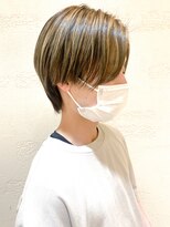 モリオ フロム ロンドン サッポロファクトリー店(morio FROM LONDON)&nbsp;【morio】札幌メンズショート　ハイライトカラー