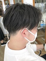 ヘッズ 本八幡店(HEADS)&nbsp;MEN'S HAIR  センターパート　ツイストスパイラル　コンマヘア