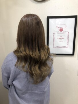 ニーナ ヴィジョン(NINA visioN) カット+ダブルカラー+プルエクステ