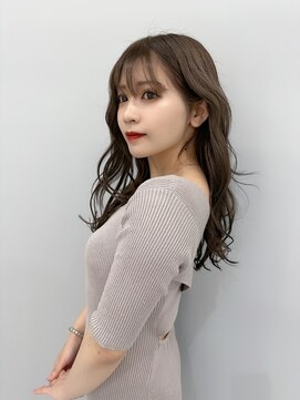 ヴァイス 新宿店(VAICE) 大人ガーリー/ブリーチ無しカラー/[新宿/前髪/チョコレート]