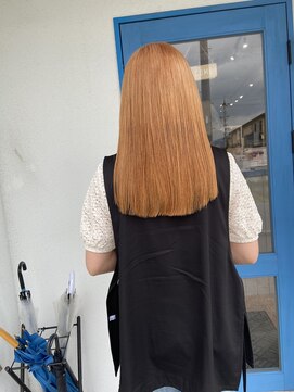 ヘアーメイク コラソン(hair make corazon) 似合わせカットメルティカラー着物フェミニンロング