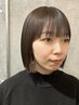 前髪カット+前髪縮毛矯正¥5500~