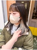 甘辛MIXインナーカラー
