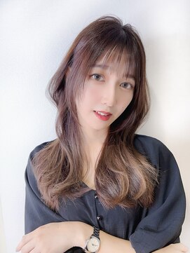 ボヌール 銀座並木通り店(Bonheur) ［stylist芹原］大人ブラウンベージュ×韓国風ヘア