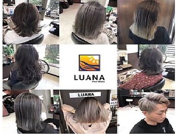 ルアナ ヘアーメイク(LUANA Hair Make)の写真/独自の薬剤選定大人気★極ツヤ&透明感で大人可愛い女性を演出◎【アディクシーカラー+ケアプロTr ¥10450】 