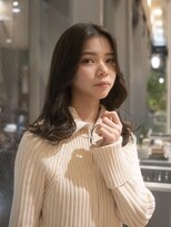 ビュートリアム 梅田(BEAUTRIUM)&nbsp;くびれミディ/鎖骨ロブ/ミディアム/小顔レイヤー/顔周りレイヤー