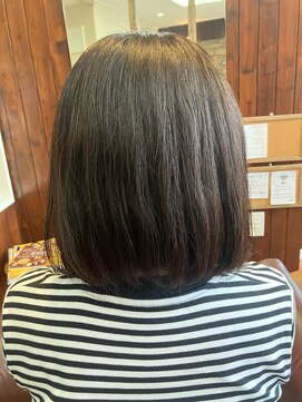 ナオス(NAOS) 傷ませない白髪染め/50代60代/ショート/髪質改善