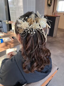 ティティ(TiTi) 卒業式 お呼ばれヘア ヘアアレンジ 結婚式[TiTi_福田りの]