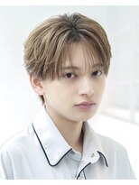 オーシャントーキョー 渋谷神南(OCEAN TOKYO)&nbsp;韓国ヘアカルマパーマカルマバングセンターパート黒髪ウルフ