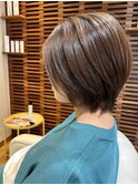 ナチュラルショートボブ