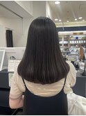アッシュグレー/セミロング/渋谷/渋谷駅
