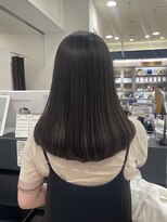 エイチツーオーアヴェダ 渋谷ヒカリエＳｈｉｎＱｓ店 クロードモネＨ２Ｏアヴェダ アッシュグレー/セミロング/渋谷/渋谷駅