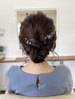 ヘアーアンドメイクアップモパ&nbsp;お呼ばれヘア