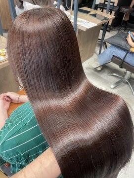 リンクエン(Link enn) 【レッドブラウン】秋冬カラー/暖色カラー/髪質改善/艶髪