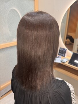 イゾラ(isola) 【isola】質感再整カラー/次世代髪質改善/ホームケア付/うる艶