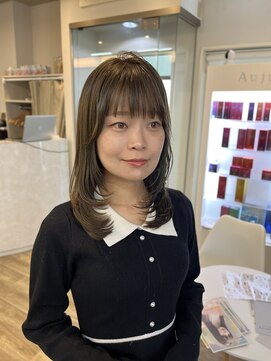 ブリング バイ スノードロップ 吉祥寺(BRING by Snowdrop) 黒髪/ボブルフ/ネビージュ/小顔/ワンレン/高円寺/髪質改善/前髪