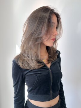 エルヘアメゾン(el. hair maison) ロングレイヤーザクザクレイヤー☆20代30代40代