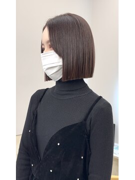 サンド 鹿児島中央(sand) ボブ/韓国ボブ/タッセルボブ/イメチェン/似合わせカット]