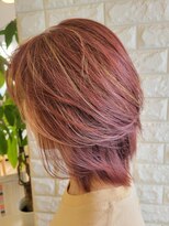 松本平太郎美容室 国立店&nbsp;ミディアムレイヤー×イノアカラー×ハイライト