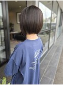 あご下2cm切りっぱなしボブ