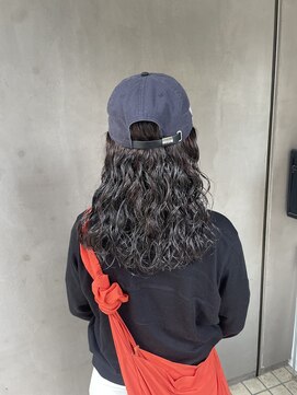 アマーク(a mark) 【木下暖菜】後ろ姿も可愛く！long perm！！