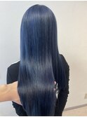 ネイビーブルー酸性ストレート